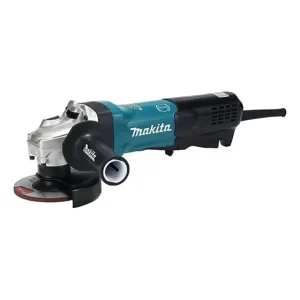 Esmeril Angular De 4.1/2 Makita 1.900w Sjs Ii Vel Variable Color Turquesa Frecuencia 50 Hz / 60 Hz