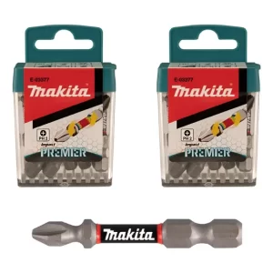 Set Juego De 20 Puntas Impact Premier Makita Ph2 X 50mm