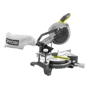 Sierra Ingleteadora Compuesta Ryobi 7-1/4 Pulgadas