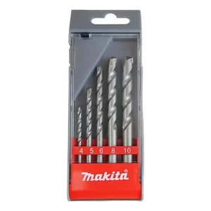 Set 5 Brocas Concreto Tct 4,5,6,8 Y 10mm - Makita