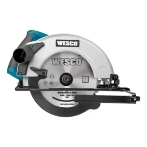 Sierra Circular Wesco 1500w 7.1/4 PuLG 185mm Ws3441 Madera Azul