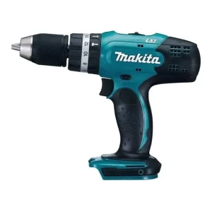 Taladro Atornillador Percutor Makita Dhp453z Sin Bateria Color Turquesa