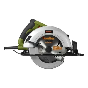 Sierra Eléctrica 7 1/4 Bauker 1800 W 5500 Rpm 24 Dientes 5kg