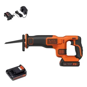 Black+decker 20v Max* Kit De Sierra Reciprocadora (bdcr20c)