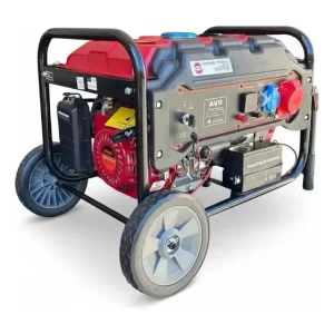 Generador Bencinero 4500w Erux Con Llave Y Control 4t
