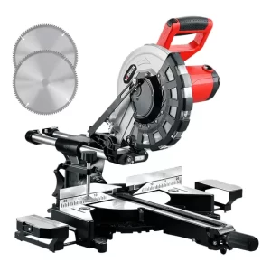 Sierra Ingleteadora Lernen 1800W + 2 Discos de Regalo