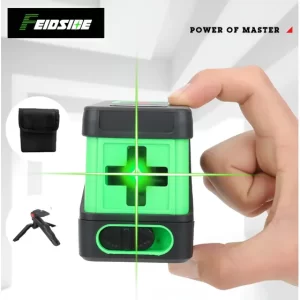 Nivel Laser Verde 12 Líneas Profesional con Máquina