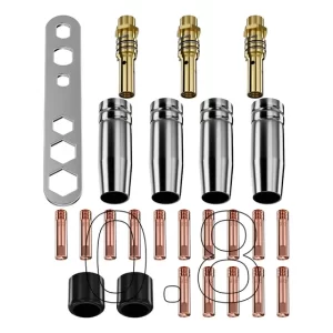 25pcs Punta Boquilla 0.8 O 1.0 Contacto Soldadura Para 15ak 1