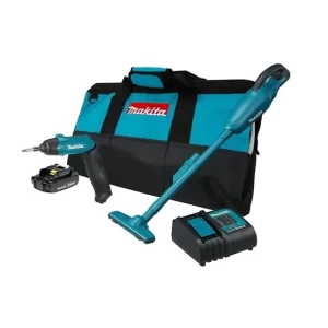 Kit Makita Aspiradora 18 Volts + Bolso + Atornillador