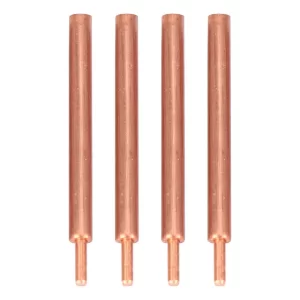 Agujas De Cobre Fijas Para Soldadura Por Puntos, 4 Unidades,