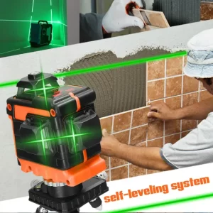 Nivel Laser Mini 12 Líneas Autonivelante 3°