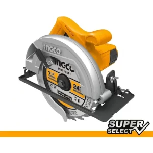 Sierra Circular Ingco Electrica Industrial 1400w 185mm Frecuencia 50/60Hz