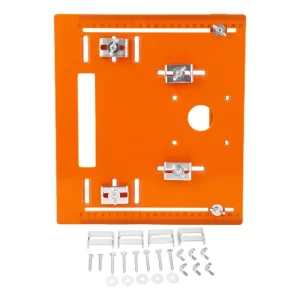 Placa Base Circular Para Sierra, 28 X 25 Cm, Inserto Transpa