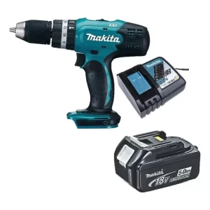 Taladro Atornillador Percutor 42nm 18v (5 Ah) Makita Dhp453
