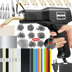 Soldadora De Plástico Vctselity Mejorada 220w 2 En 1 Con Kit