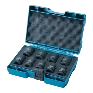 Juego Dados Impacto 1/2'' (8 - 24mm) 9 Pzas - Makita