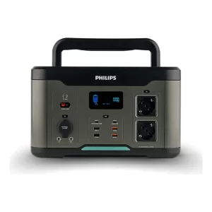 Estación De Energía | Generador eléctrico | Outdoor Power Bank Philips Dlp8092cb | 1000w 1166Wh