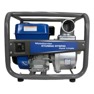 Motobomba Hyundai 3x3 Gasolina Partida Manual 82hydp80 Azul