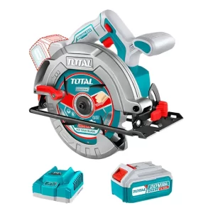 Sierra Circular Inalámbrica 20v Bat + Carg Total Tsli18513