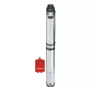 Bomba Agua Sumergible Pozo Einhell Gc-dw 1300n color Plateado
