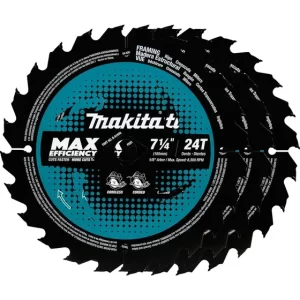 Makita B-61656-3 7-1/4 24t Con Punta De Carburo De Máxima Ef