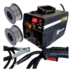 Soldadora Krafter COMPAC MIG 120FX Inverter Sin Gas MIG/TIG/MMA