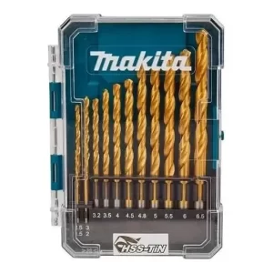 Set De Brocas Metal Acero Titania 13 Piezas Makita D-72855