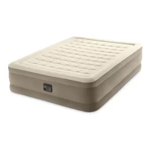 Colchón inflable Intex Ultra Plush 2 plazas color agua hasta 230kg de 152cm x 203cm x 46cm