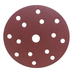 10 Discos Lija Con Velcro 150mm (6) G150 Makita D-54639 Marrón