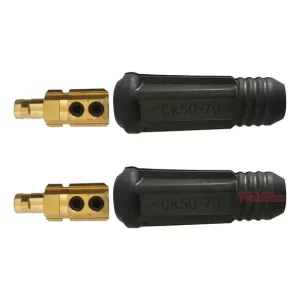 Conector Rápido Macho 50-70 Para Maquina De Soldar Pack 2und