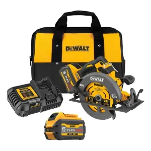 Kit Sierra Circular 7 1/4"+ 2B +1C + Accesorios DEWALT DCS578T2-B2