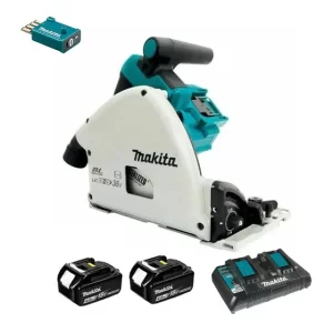 Sierra Circular Incisión 36v + Baterías 4 Ah Makita Dsp601