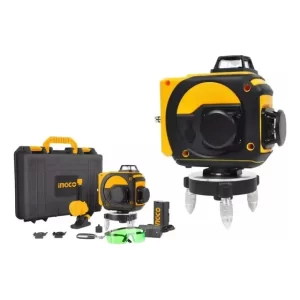 Nivel Laser 3D Rayo Verde Ingco Autonivelante