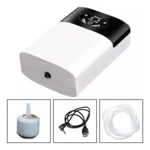 Bomba De Aire Recargable Usb Sobo Sb-168 Acuarios