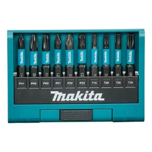 Set Puntas De Torsión Impact Black 50mm 10 Pzas - Makita