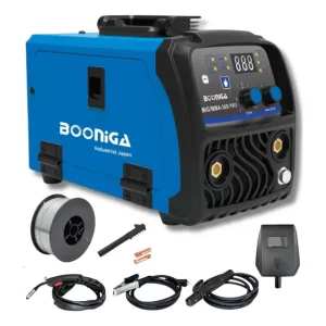 Soldadora Inverter Mig Tig Arco 300 Amp. + Alambre - Booniga
