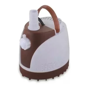 Bomba De Agua Sumergible 1200 Lts/h Con Regulador De Flujo