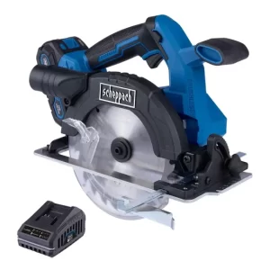 Sierra Circular Inalámbrica Brushless + cargador y batería de 2Ah - Scheppach