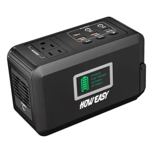 Central Eléctrica Portátil Howeasy 24000 Mah 120 W Con Panel