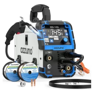 Soldadora Azzuno Mig 145a 110v/220v Doble Voltaje 4 En 1