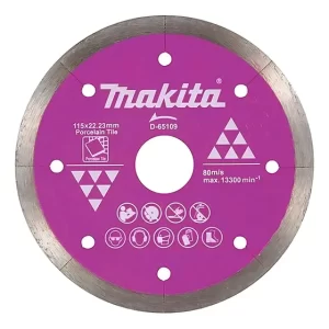 Disco Diamantado Continuo Porcelanato 115x22,23mm - Makita