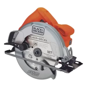 Sierra circular eléctrica Black+Decker CS1004 184mm 1400W naranja 50Hz