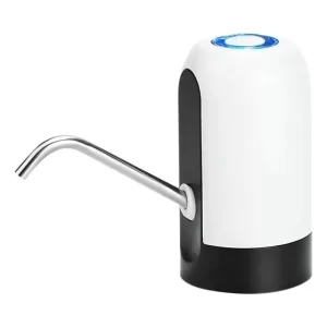 Accua Dispensador Eléctrico Usb Bomba Agua Natural Botella Blanco Led