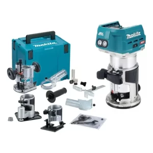 Fresadora 40v Router 6-8mm Tupi Rebajadora Makita Rt001gz07