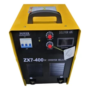 Maquina De Soldar Zx7-400 Inverter Siliver Arc Amarillo