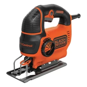 Sierra De Plantilla Negra+decker, 5-amperio, Velocidad De 3,