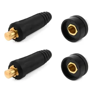 Pack De 2 Conectores Rápido Para Maquinas De Soldar 35/50