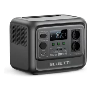 Bluett 1800w1024wh Generador Solar Portáti Elite 100 v2 Estação Energia Para Camping Y Viajes, Cortes De Luz,trabajos,Respaldo UPS de 10 ms
