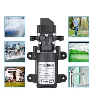Bomba De Agua Diafragma Portátil Inteligente 6l/min 12v 70w