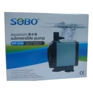 Bomba De Agua Sobo Wp-3300 600l/h Altura 1.0 Mts - Aquarift